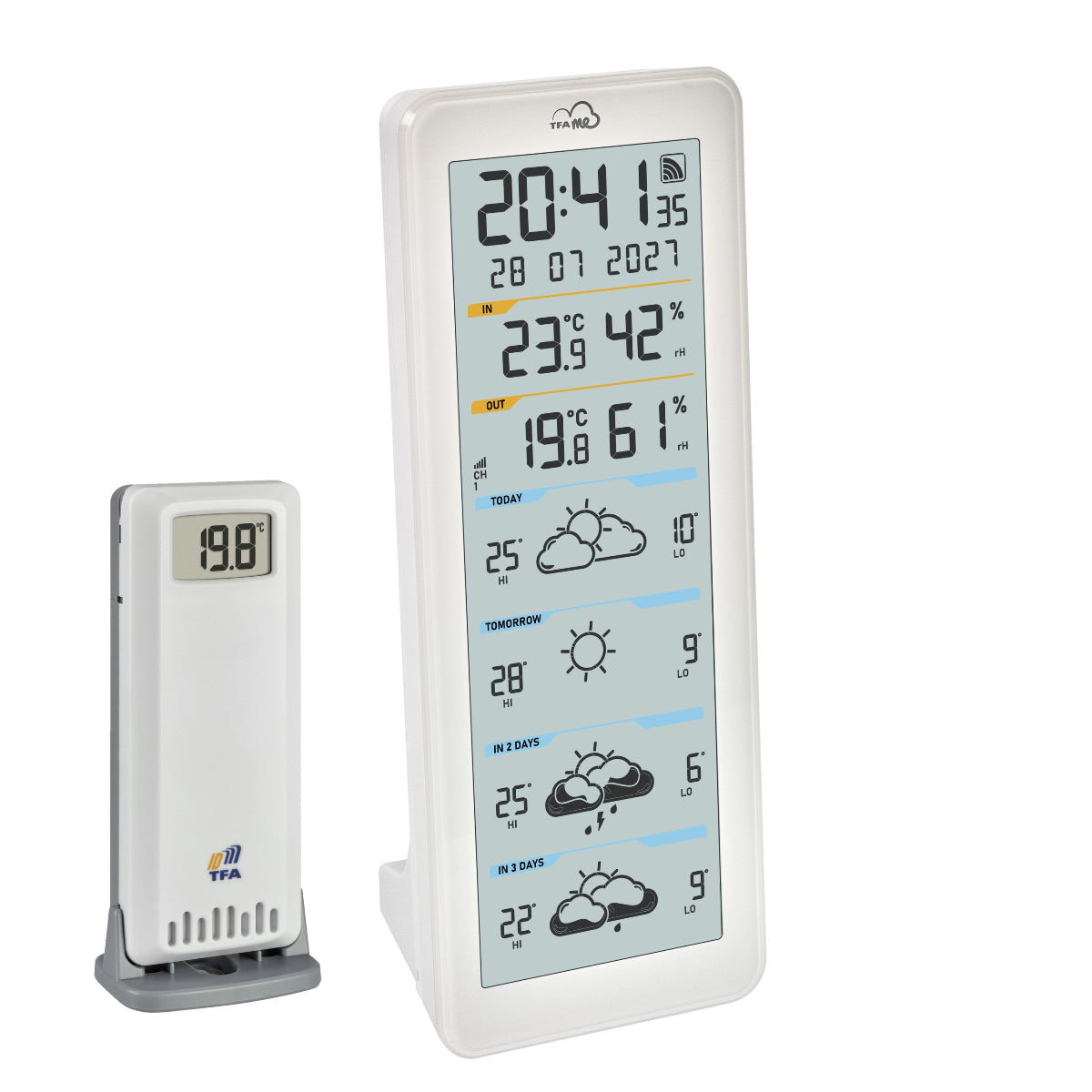 TFA WIFI Wireless Weather Station TFA.me ID-06 35.8108