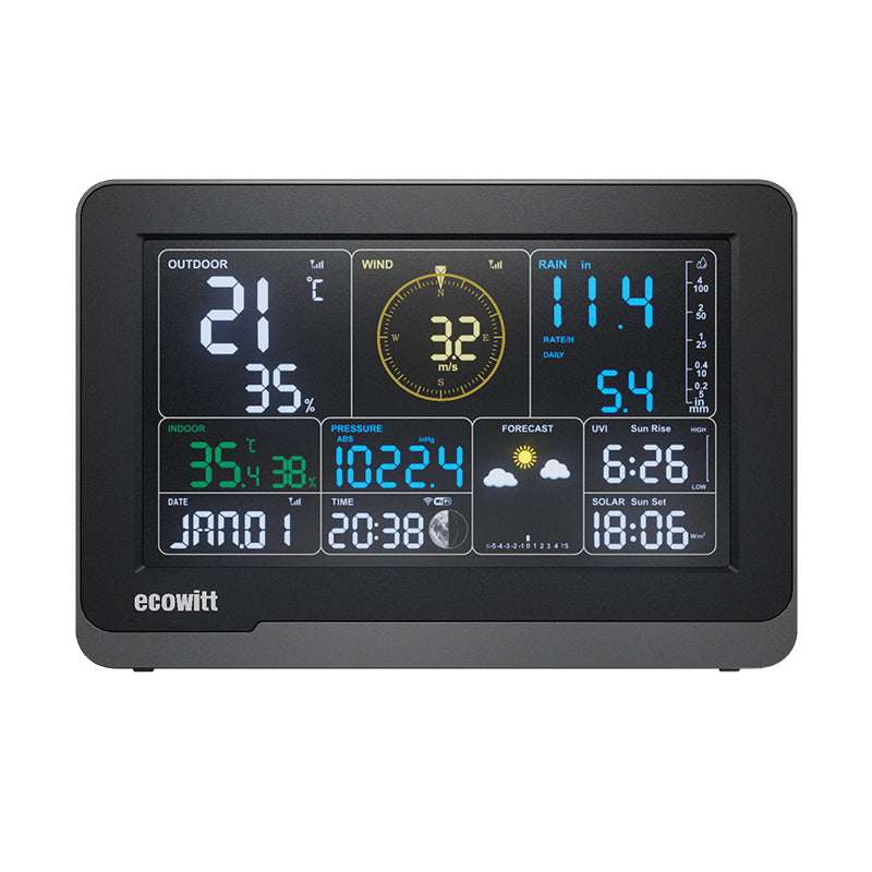 Ecowitt WS3900_C 7.5" Colour Display Console