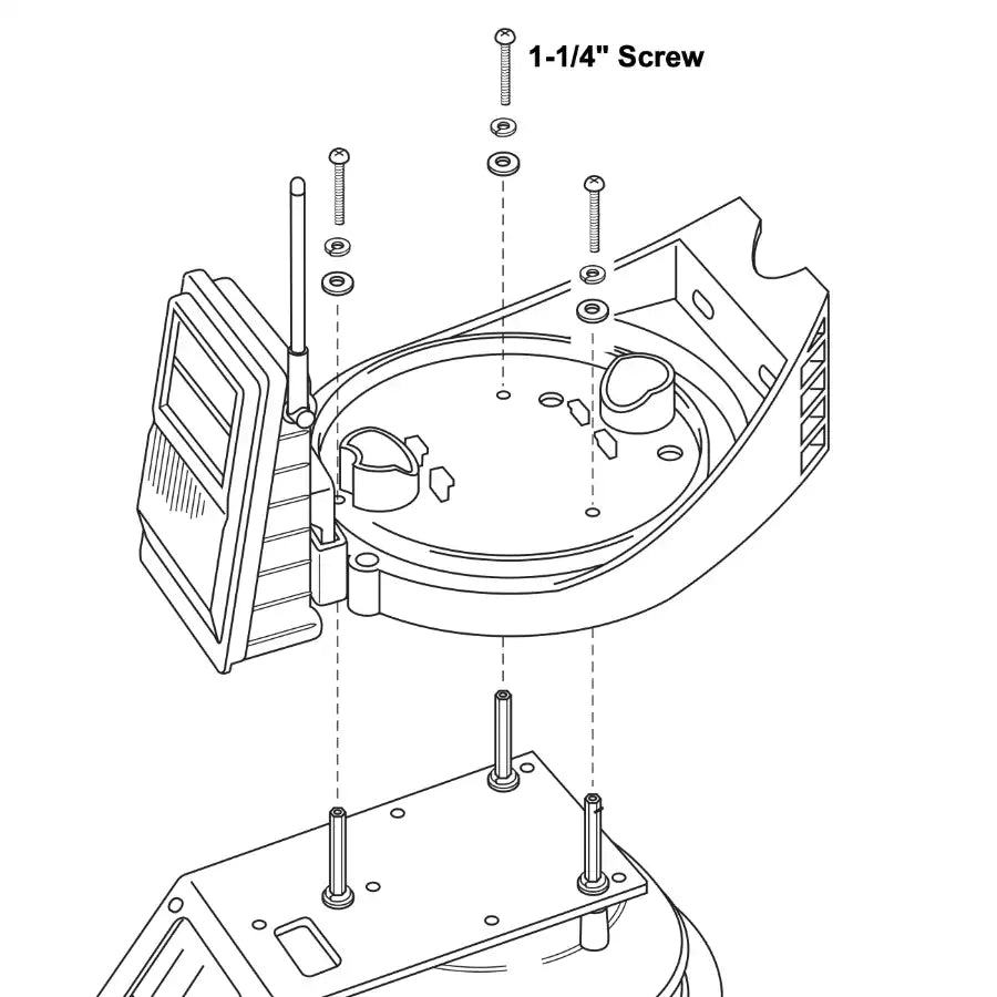 Davis 24 Hour FARS Top Screws 7350.017_weatherspares_co_uk