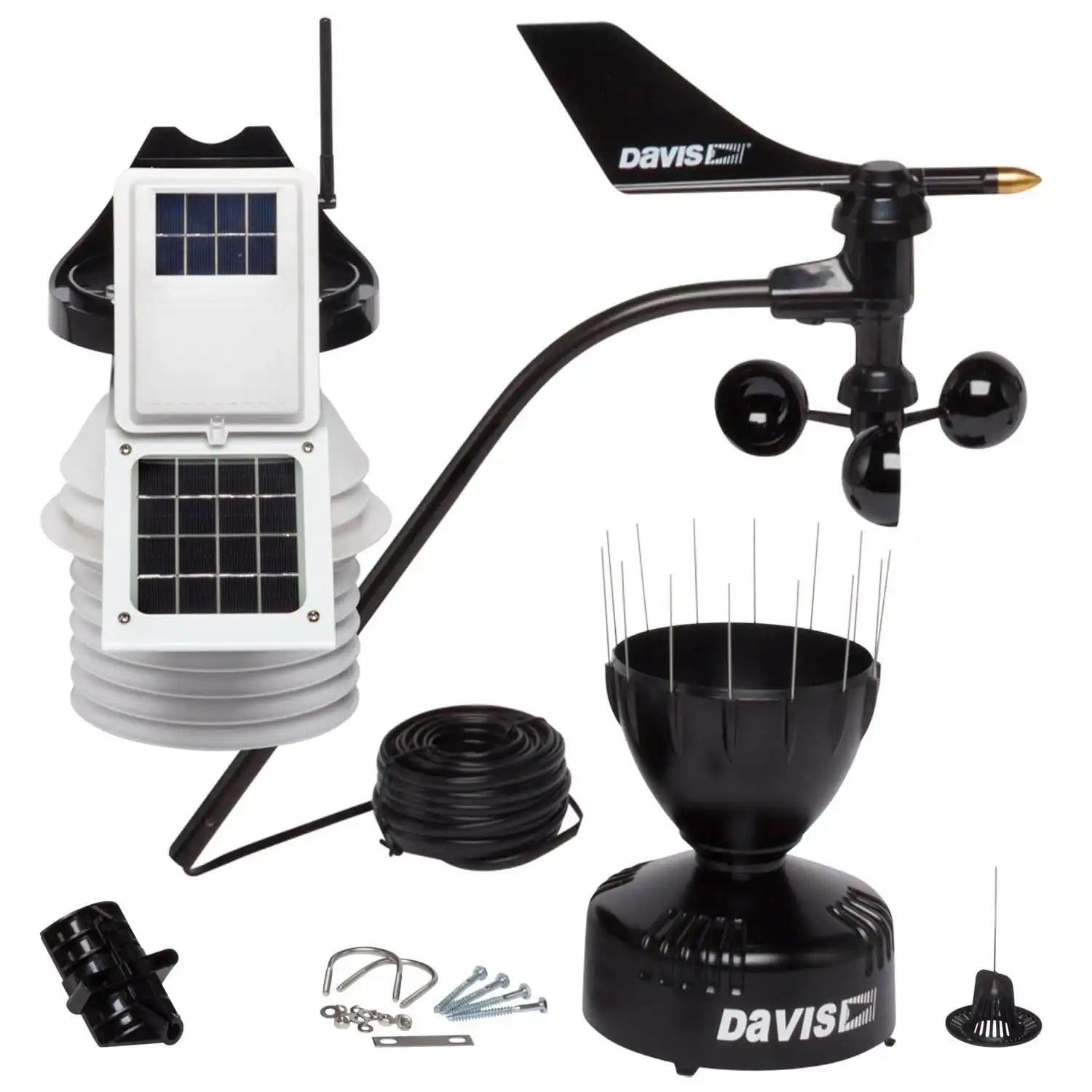 Davis Vantage Pro2 Wireless Sensor Suite with 24 hour FARS 6323OV_weatherspares_co_uk