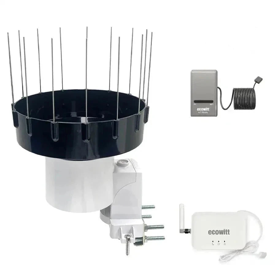 Ecowitt WH40H WiFi Rain Gauge & WiFi Gateway_weatherspares_co_uk