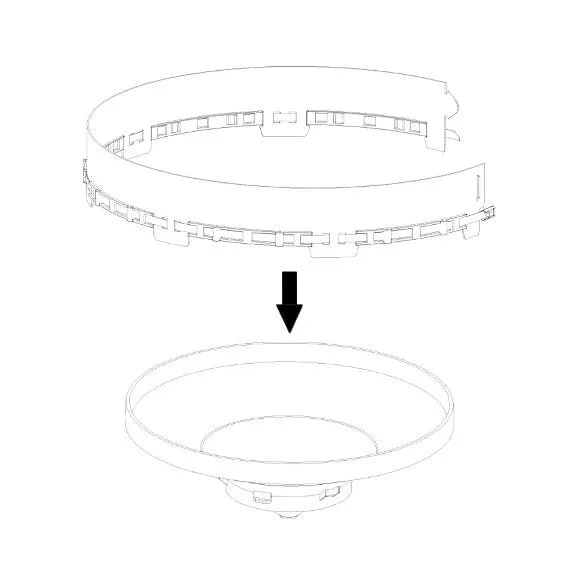 Ecowitt WH40 Rain Funnel Extension_weatherspares_co_uk