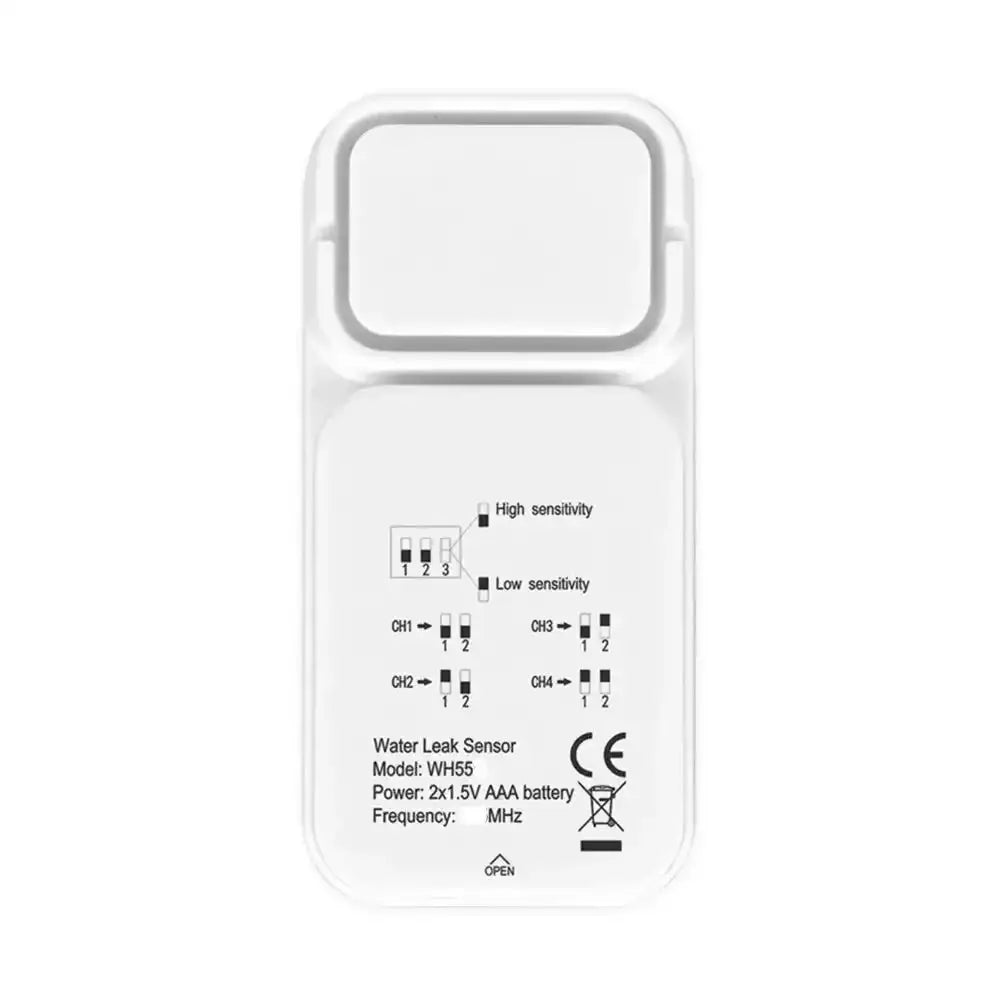 Ecowitt WH55 Wireless Flood Sensor with 90db Alarm_weatherspares_co_uk