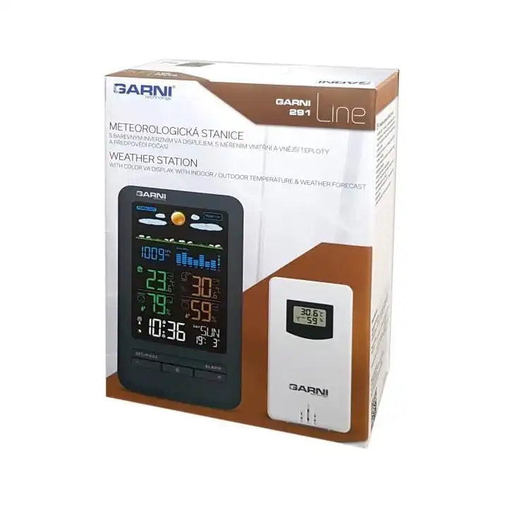 GARNI 291 Colour Weather Station with Forecast_weatherspares_co_uk