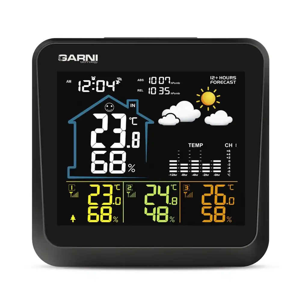 GARNI 502 Colour 3 Sensor Weather Station_weatherspares_co_uk