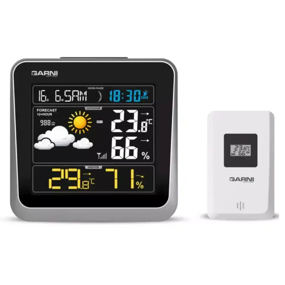 GARNI 525 Multifunction Colour Weather Station_weatherspares_co_uk