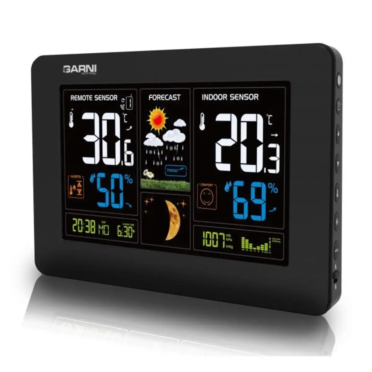 GARNI 545 line Colour Forecast Weather Station with USB_weatherspares_co_uk