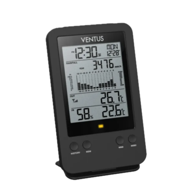 Ventus W140 Professional Rain Gauge with Temperature_weatherspares_co_uk